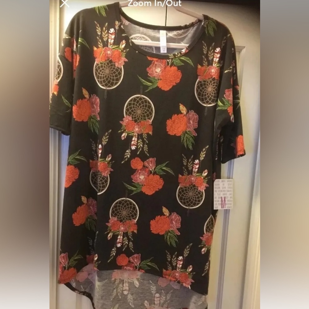 NWT lularoe Irma med dream catchers